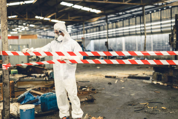 Professional Trauma Scene Cleanup technician working in Ambler, PA